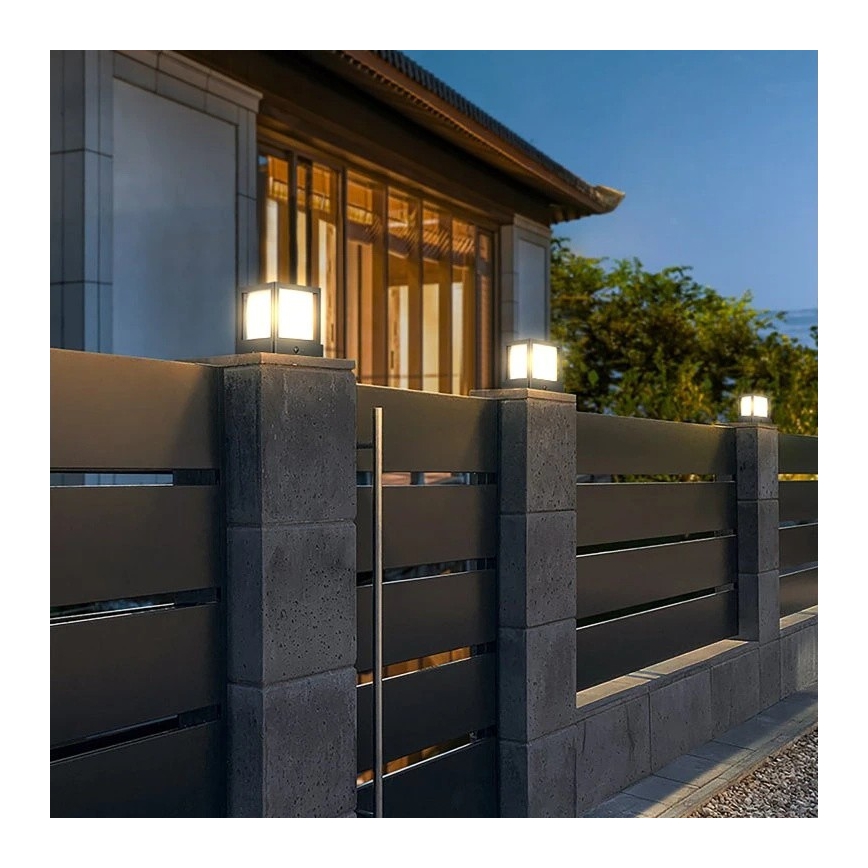 Viking - Lampada solare LED con sensore LED/1,4W/3,7V IP54 4000K 2000 mAh