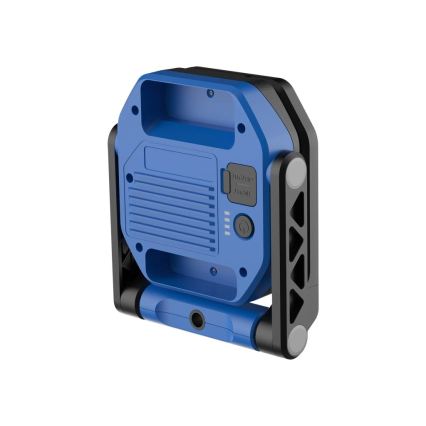 Viking - Proiettore LED ricaricabile dimmerabile 5V IPX6 6000-7000K 4000 mAh