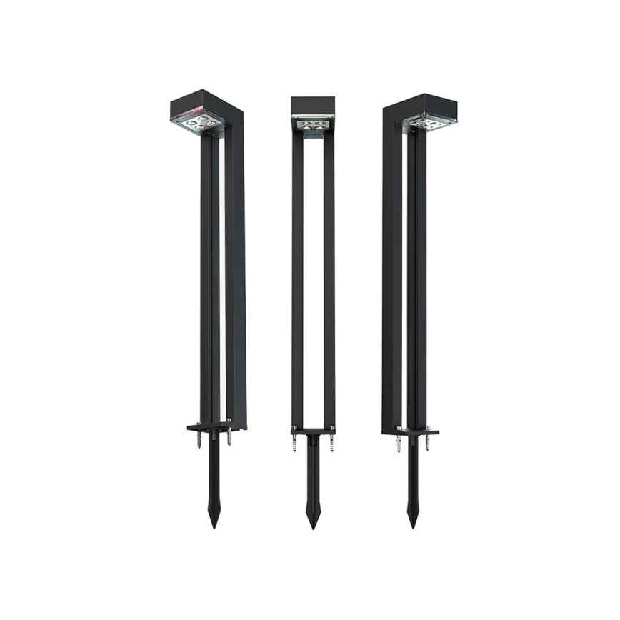Viking - Set da 2 lampade solari a LED 1W/3,7V IP44 3000K 2000 mAh