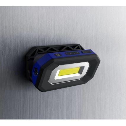Viking - Torcia da lavoro ricaricabile a LED dimmerabile LED/5V IPX4 500 lm 2000 mAh