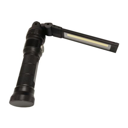 Viking - Torcia LED ricaricabile dimmerabile, LED/5V, IPX4, 1200 lm, 5000 mAh