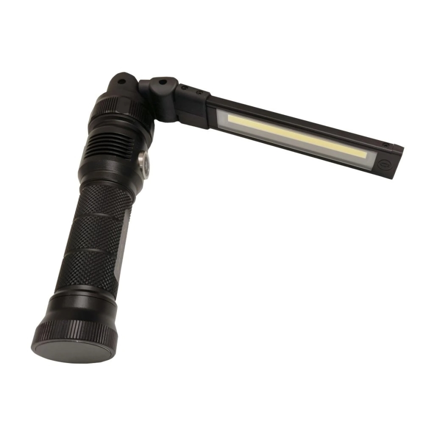 Viking - Torcia LED ricaricabile dimmerabile, LED/5V, IPX4, 1200 lm, 5000 mAh