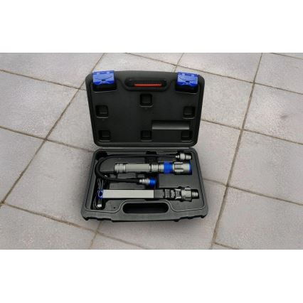 Viking - Torcia ricaricabile a LED 3 in 1 LED/5V IPX4 380 lm 2200 mAh