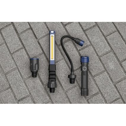 Viking - Torcia ricaricabile a LED 3 in 1 LED/5V IPX4 380 lm 2200 mAh