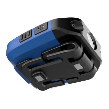 Viking - Torcia LED ricaricabile dimmerabile con sensore e luce rossa LED/5V IPX4 200 lm 500 mAh