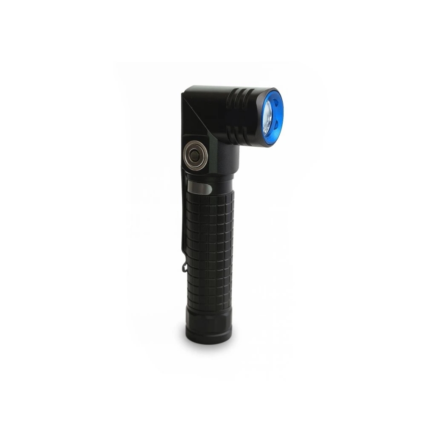 Viking - Torcia ricaricabile dimmerabile LED, 5V, IPX4, 350 lm, 750 mAh