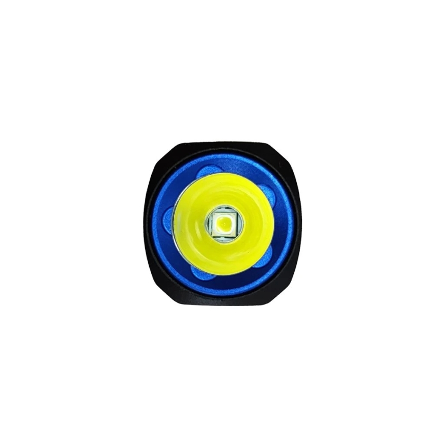 Viking - Torcia ricaricabile dimmerabile LED, 5V, IPX4, 350 lm, 750 mAh
