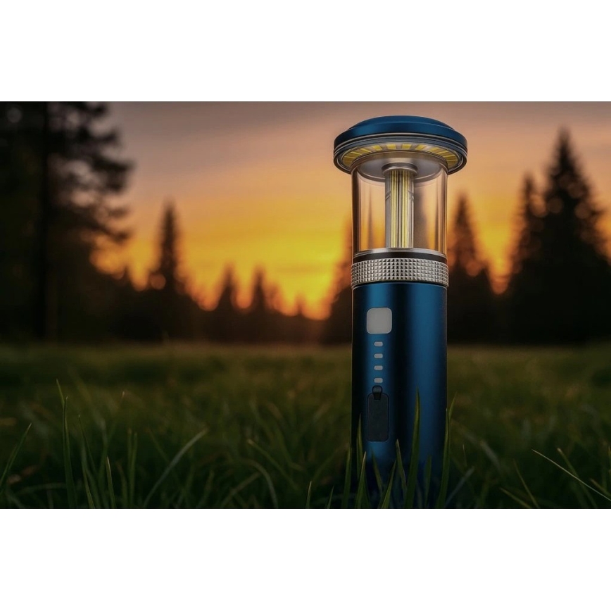 Viking - Torcia ricaricabile LED con intensità regolabile LED/5V IPX4 500 lm 2000 mAh