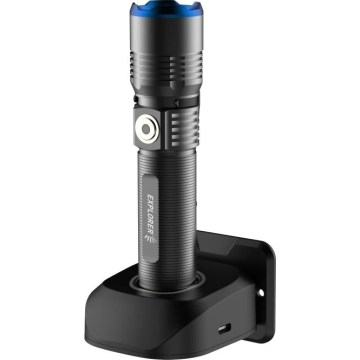 Viking - Torcia ricaricabile LED dimmerabile LED/5V IPX3 600 lm 2600 mAh