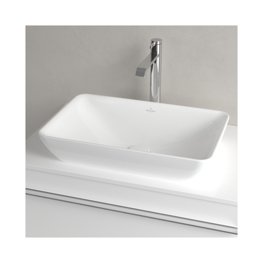 Villeroy & Boch 411355R1 - Lavabo da appoggio VENTICELLO 55,5x36 cm ceramica/bianco
