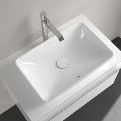 Villeroy & Boch 411355R1 - Lavabo da appoggio VENTICELLO 55,5x36 cm ceramica/bianco