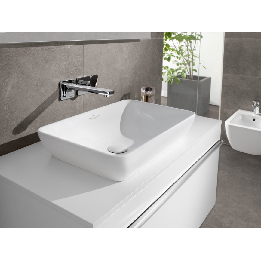 Villeroy & Boch 411355R1 - Lavabo da appoggio VENTICELLO 55,5x36 cm ceramica/bianco