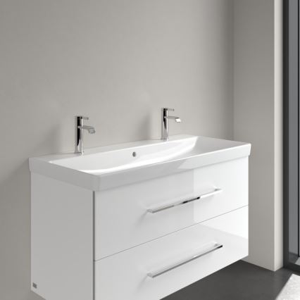 Villeroy & Boch 4156A401 - Lavabo sospeso AVENTO 100x47 cm ceramica/bianco
