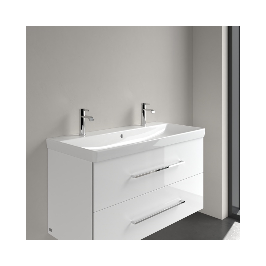 Villeroy & Boch 4156A401 - Lavabo sospeso AVENTO 100x47 cm ceramica/bianco