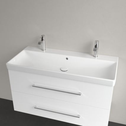 Villeroy & Boch 4156A401 - Lavabo sospeso AVENTO 100x47 cm ceramica/bianco