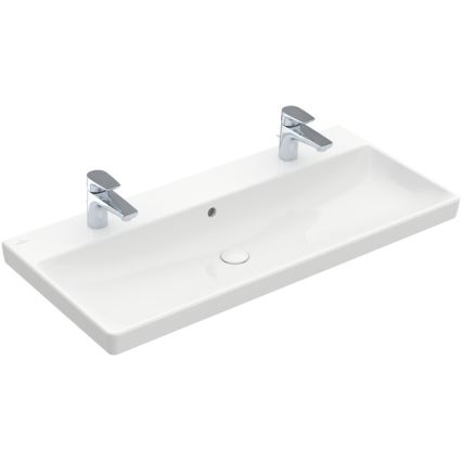 Villeroy & Boch 4156A401 - Lavabo sospeso AVENTO 100x47 cm ceramica/bianco
