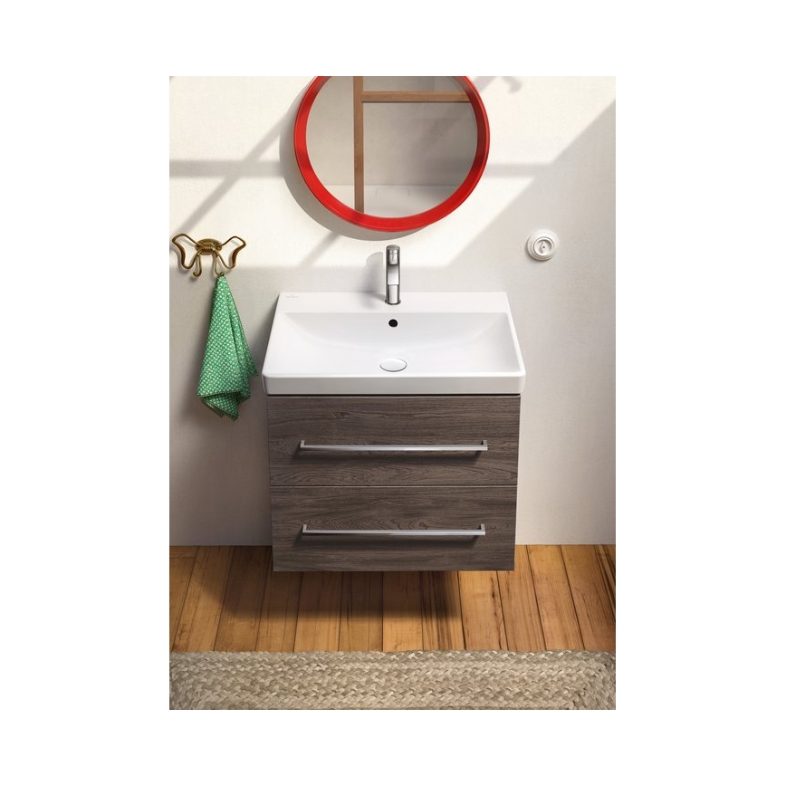 Villeroy & Boch 41586501 - Lavabo da incasso AVENTO 65x47 cm ceramica/bianco