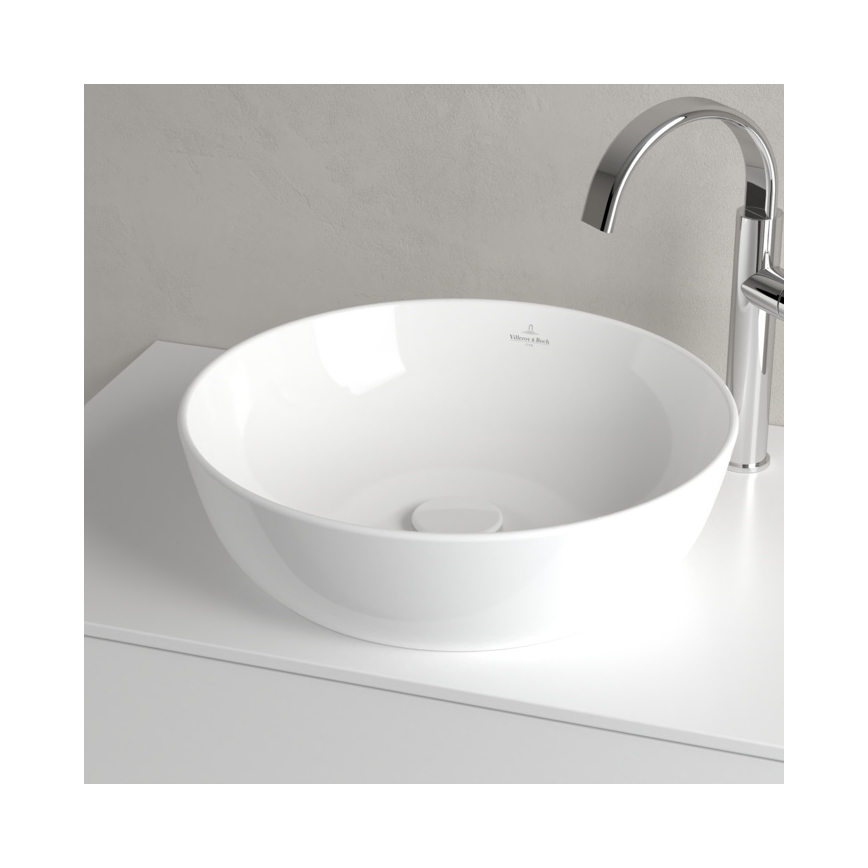 Villeroy & Boch 417943R1 - Lavabo da appoggio ARTIS Ø 43 cm, ceramica/bianco