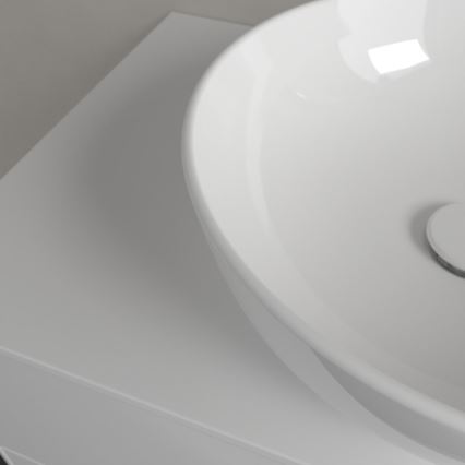 Villeroy & Boch 417943R1 - Lavabo da appoggio ARTIS Ø 43 cm, ceramica/bianco