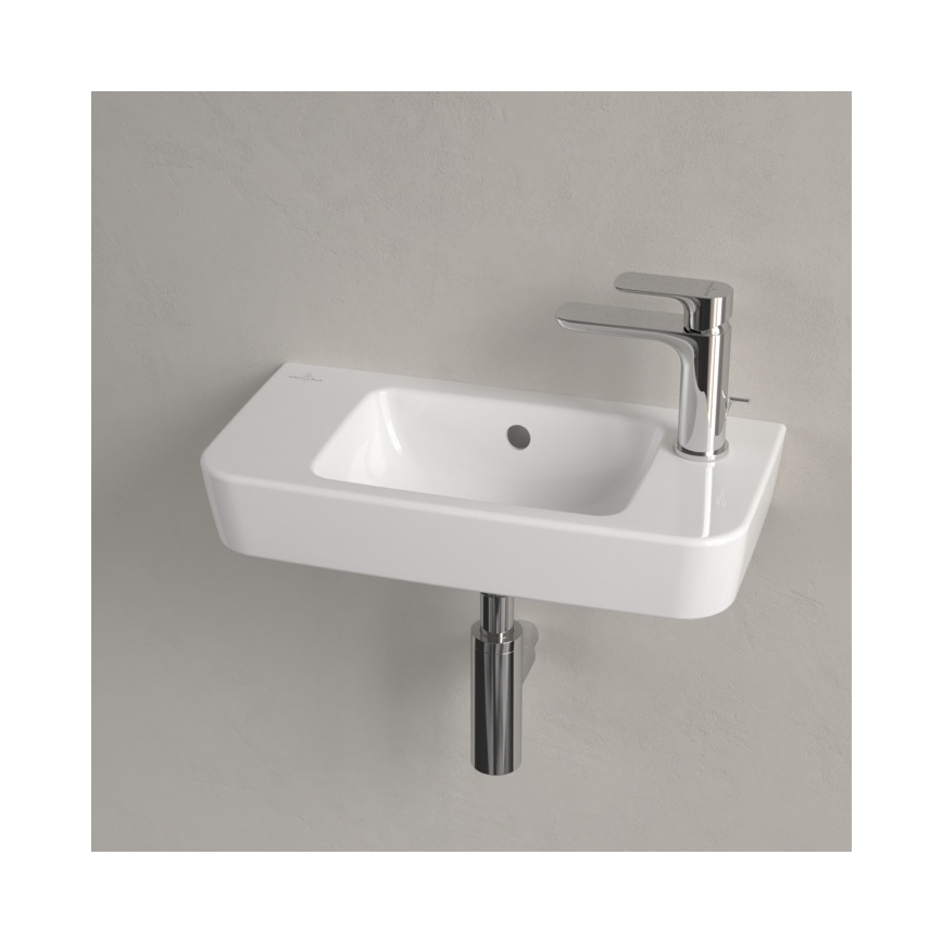 Villeroy & Boch 4342R501 - Lavabo sospeso O.NOVO 50x25 cm ceramica/bianco