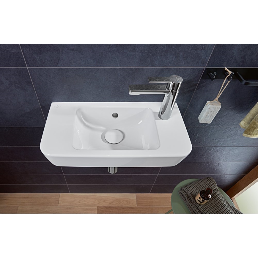 Villeroy & Boch 4342R501 - Lavabo sospeso O.NOVO 50x25 cm ceramica/bianco