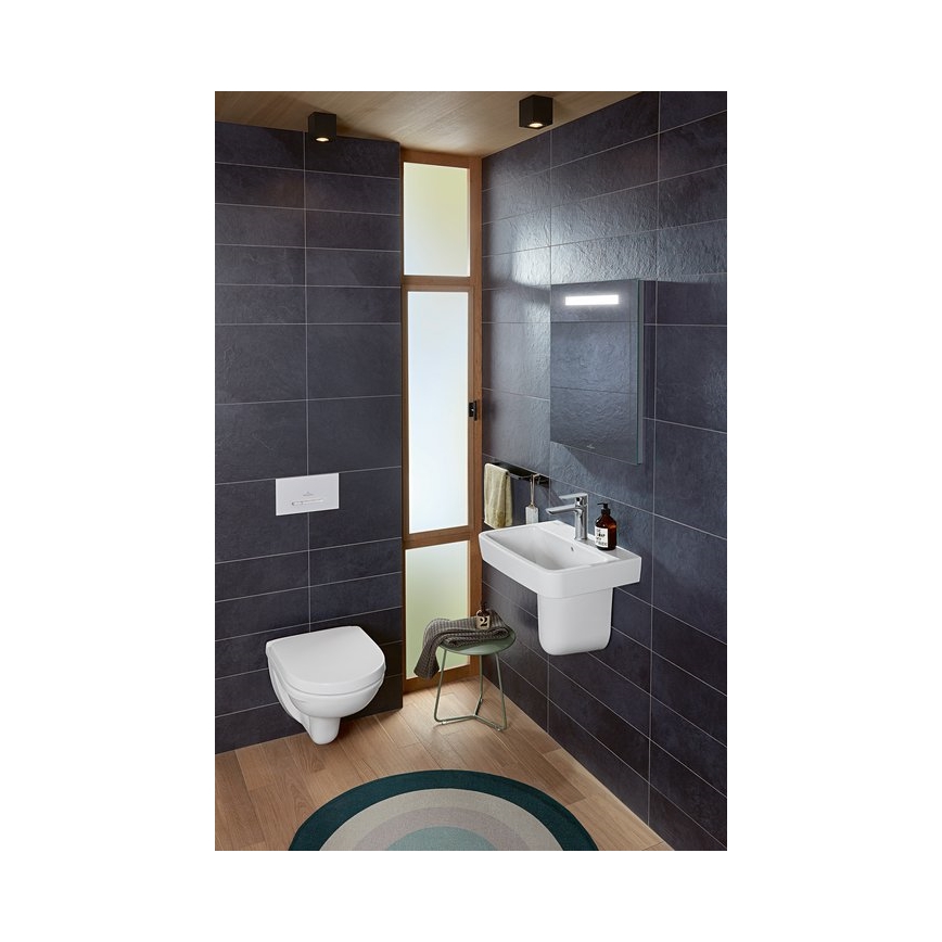 Villeroy & Boch 43445001 - Lavabo sospeso O.NOVO 50x37 cm ceramica/bianco