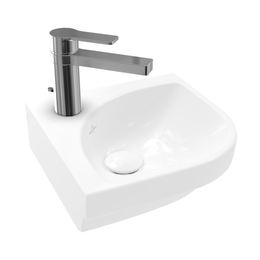 Villeroy & Boch 43714601 - Lavabo angolare sospeso SUBWAY 3.0 32x32 cm ceramica/bianco
