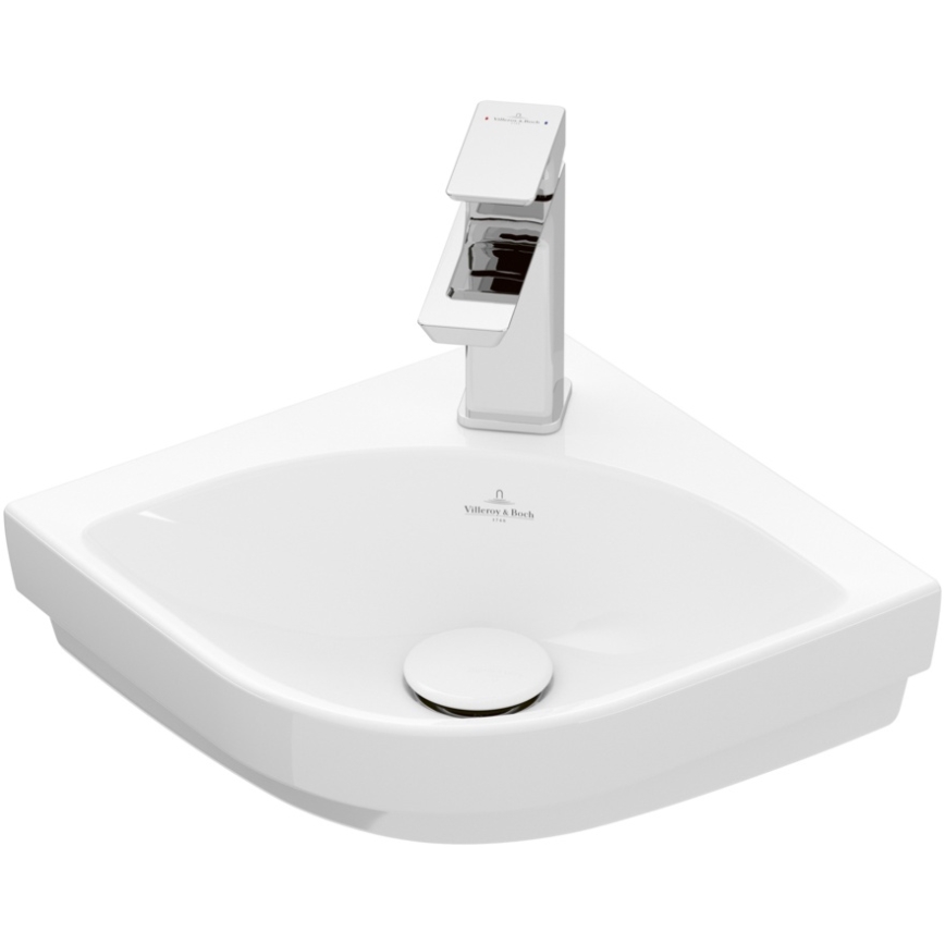 Villeroy & Boch 43714601 - Lavabo angolare sospeso SUBWAY 3.0 32x32 cm ceramica/bianco