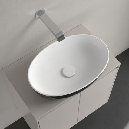Villeroy & Boch 438848BCT8 - Lavabo da incasso ARTIS 48x32,5 cm ceramica/nero