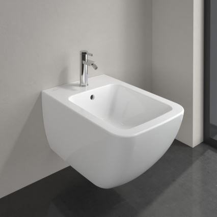 Villeroy & Boch 441100R1 - Bidet sospeso VENTICELLO in ceramica/bianco