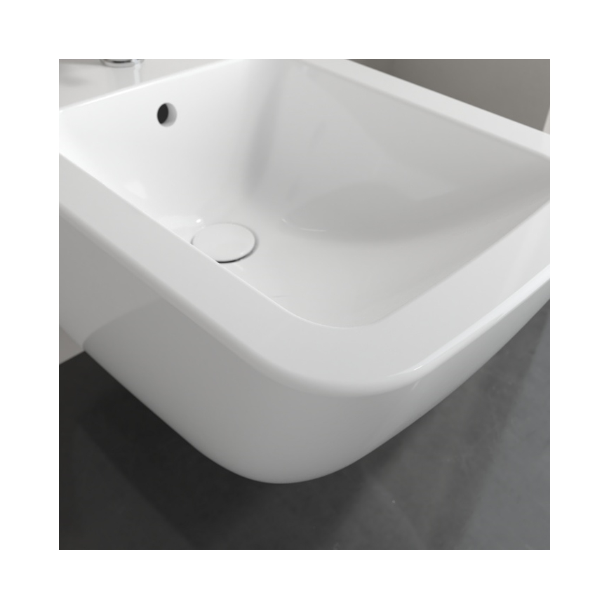 Villeroy & Boch 441100R1 - Bidet sospeso VENTICELLO in ceramica/bianco