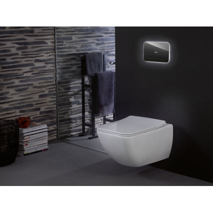 Villeroy & Boch 4611RL01 - WC sospeso con sedile SoftClose VENTICELLO ceramica/bianco