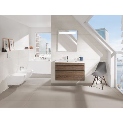 Villeroy & Boch 4611RL01 - WC sospeso con sedile SoftClose VENTICELLO ceramica/bianco