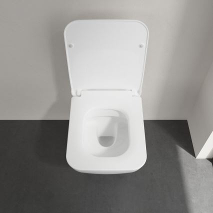 Villeroy & Boch 4611RLR1 - WC sospeso con sedile SoftClose VENTICELLO, in ceramica, bianco