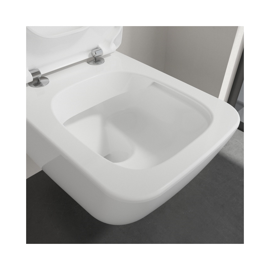 Villeroy & Boch 4611RS01 - WC sospeso VENTICELLO con sedile SoftClose, in ceramica, bianco