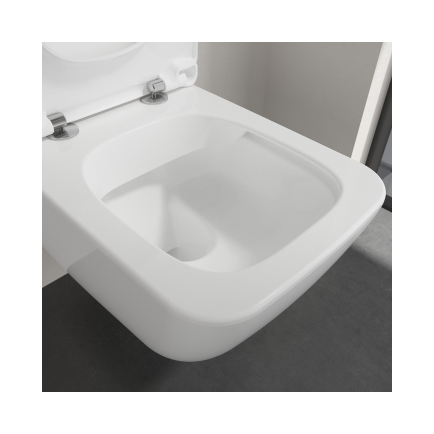 Villeroy & Boch 4611RSR1 - WC sospeso con sedile SoftClose VENTICELLO ceramica/bianco