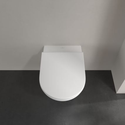 Villeroy & Boch 4670T901 - WC sospeso con sedile SoftClose SUBWAY 3.0, ceramica/bianco