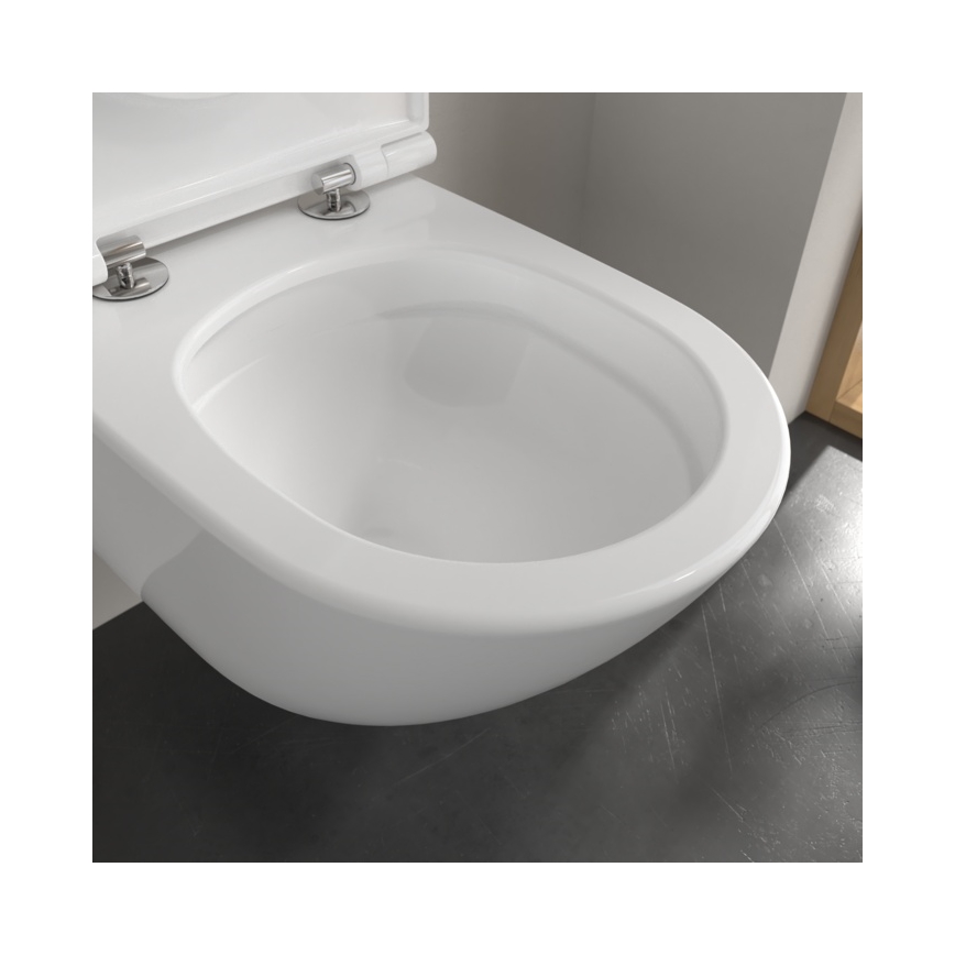 Villeroy & Boch 4670T9R1 - WC sospeso con sedile SoftClose SUBWAY 3.0 ceramica/bianco