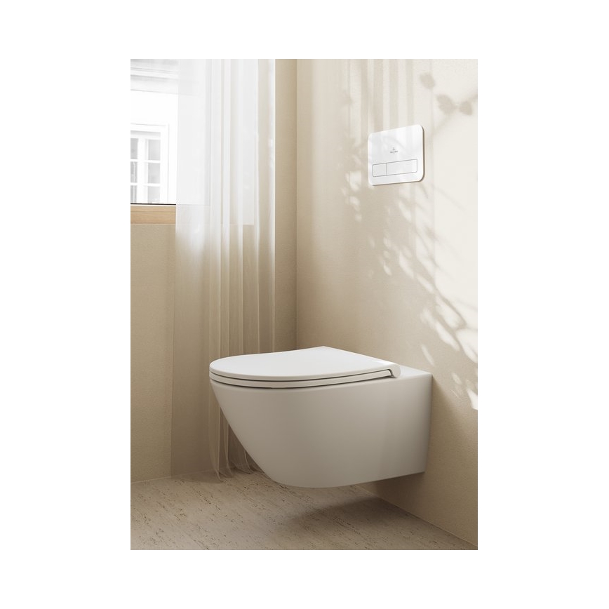 Villeroy & Boch 4670T9R1 - WC sospeso con sedile SoftClose SUBWAY 3.0 ceramica/bianco