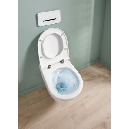 Villeroy & Boch 4670T9R1 - WC sospeso con sedile SoftClose SUBWAY 3.0 ceramica/bianco