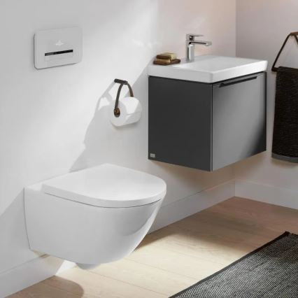 Villeroy & Boch 4670TSR1 - WC sospeso con sedile SoftClose SUBWAY 3.0 ceramica/bianco