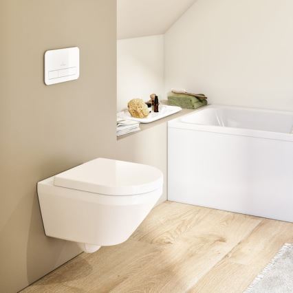 Villeroy & Boch 4694CLR1 - WC sospeso con sedile SoftClose ARCHITECTURA ceramica/bianco
