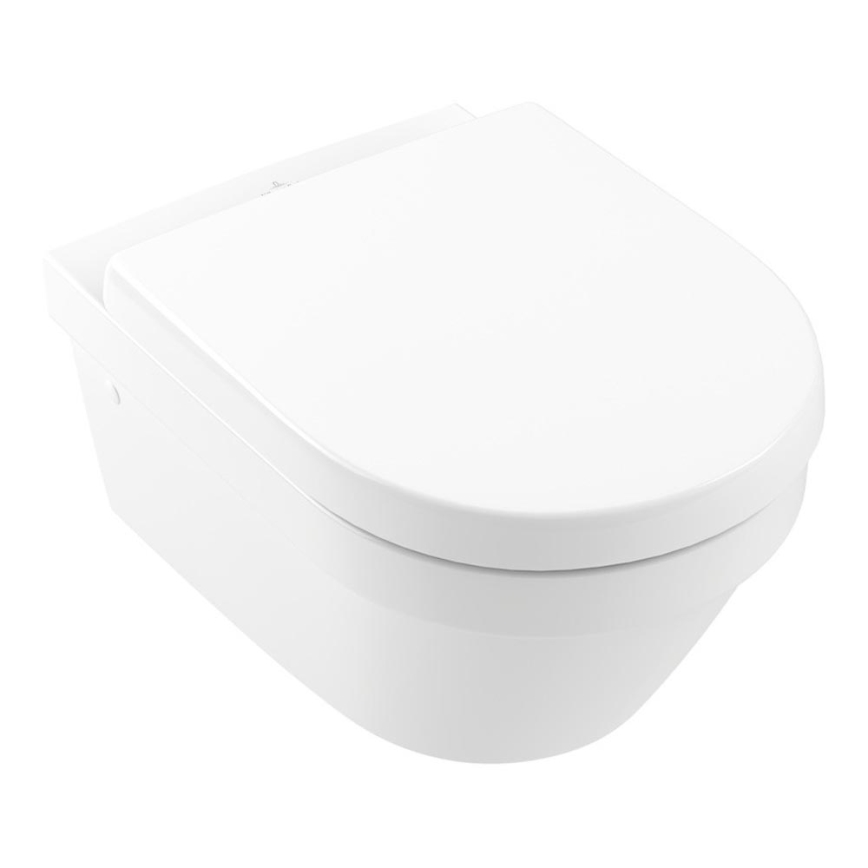 Villeroy & Boch 4694HR01 - WC sospeso con sedile SoftClose ARCHITECTURA ceramica/bianco