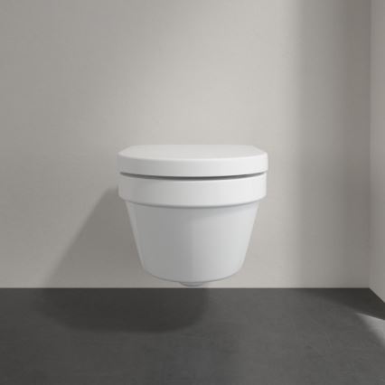 Villeroy & Boch 4694HR01 - WC sospeso con sedile SoftClose ARCHITECTURA ceramica/bianco
