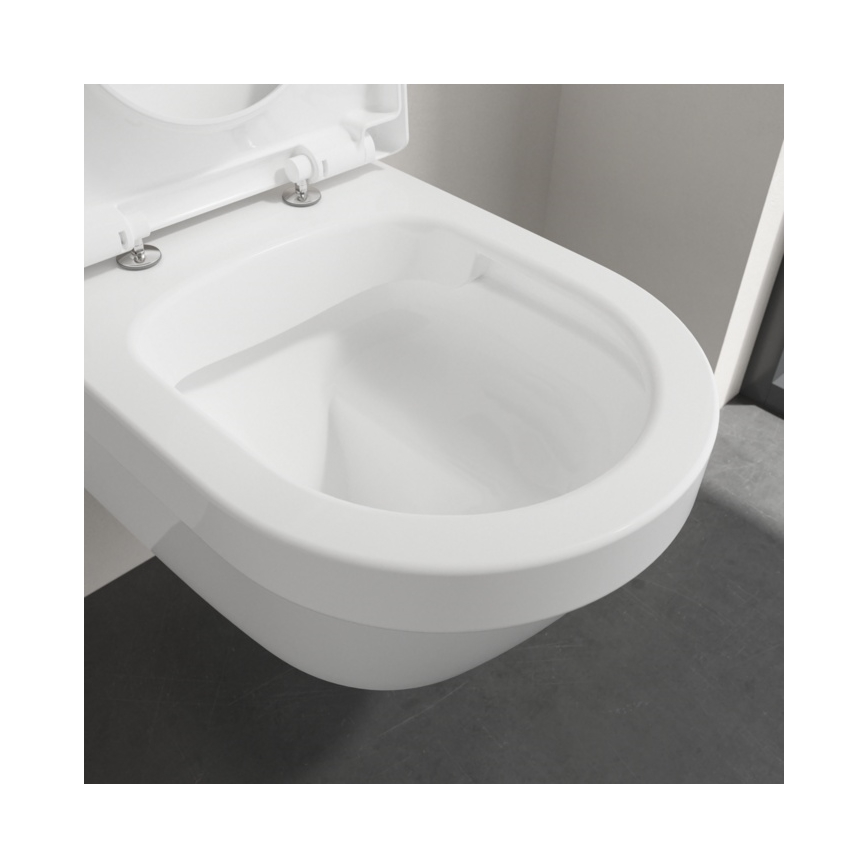 Villeroy & Boch 4694HR01 - WC sospeso con sedile SoftClose ARCHITECTURA ceramica/bianco