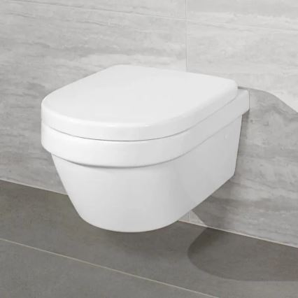 Villeroy & Boch 4694HRR1 - WC sospeso con sedile SoftClose ARCHITECTURA ceramica/bianco