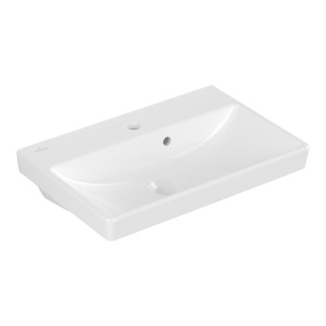 Villeroy & Boch 4A005501 - Lavabo sospeso AVENTO 55x37 cm ceramica/bianco