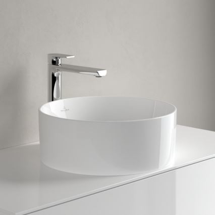 Villeroy & Boch 4A1840R1 - Lavabo da appoggio COLLARO Ø 40 cm ceramica/bianco