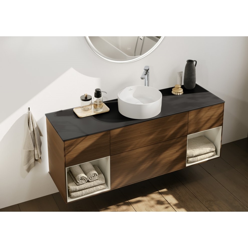 Villeroy & Boch 4A1840R1 - Lavabo da appoggio COLLARO Ø 40 cm ceramica/bianco