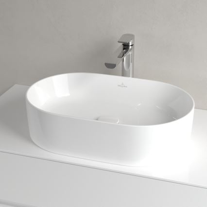 Villeroy & Boch 4A195601 - Lavabo da appoggio COLLARO 56x36 cm ceramica/bianco